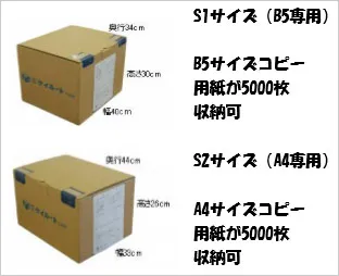 ダンボール1箱から書類保管